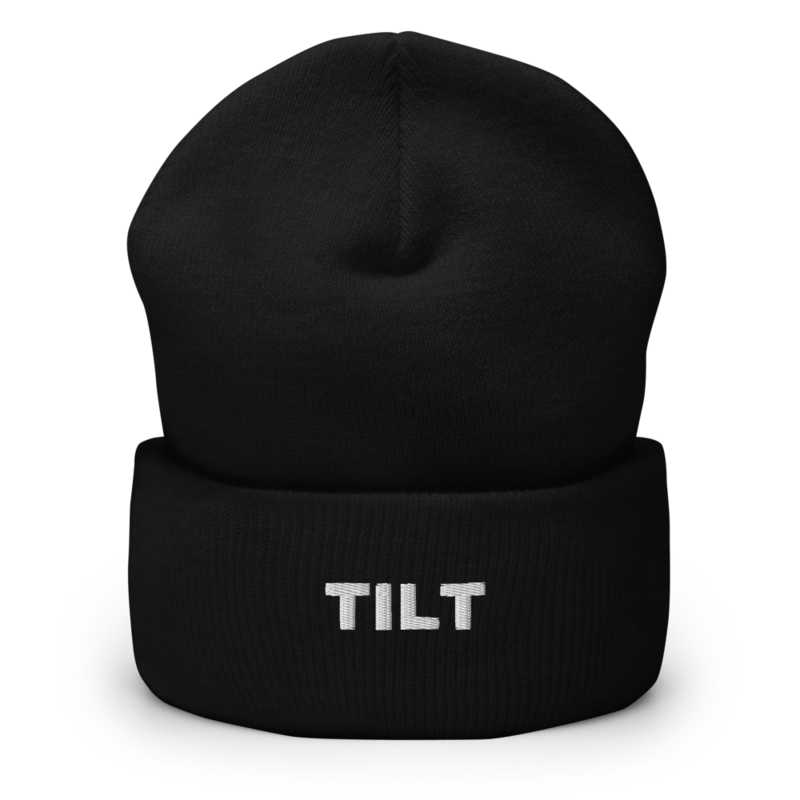 TILT Beanie mockup