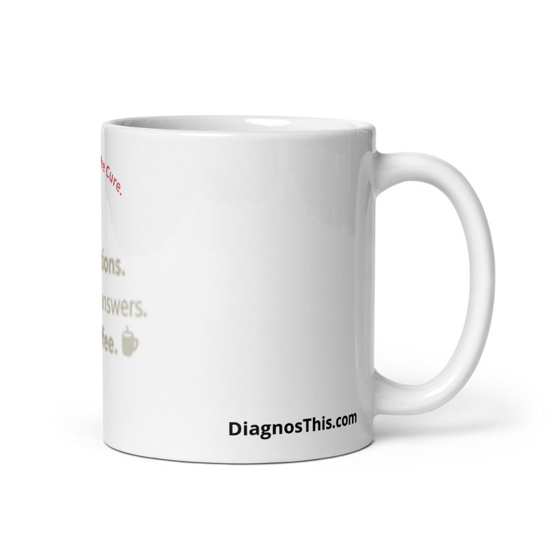 Ask questions. Demand answers Drink coffee.