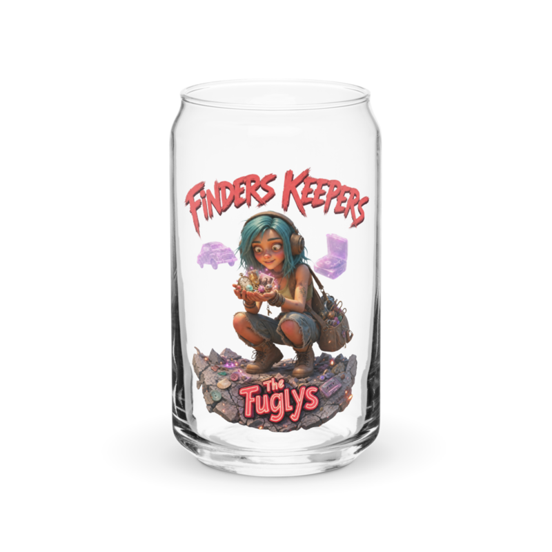 Luna - Finders Keepers 16oz Can Glass