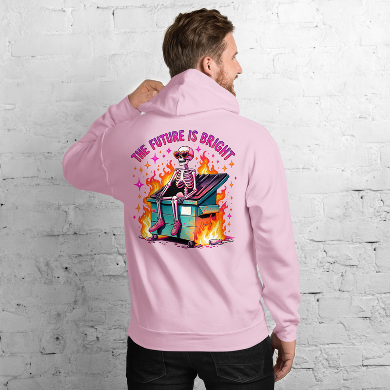 The Future Is Bright – XL, Light Pink