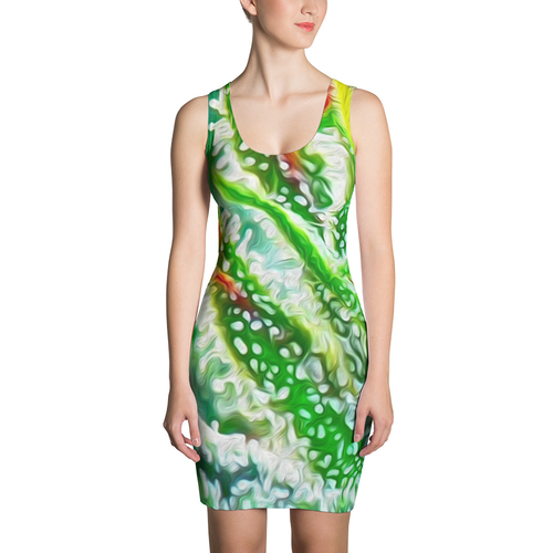 iZoot.com Cannabis Collection Budrasten1 Sublimation Cut & Sew Dress — dresses by Ira Zoot