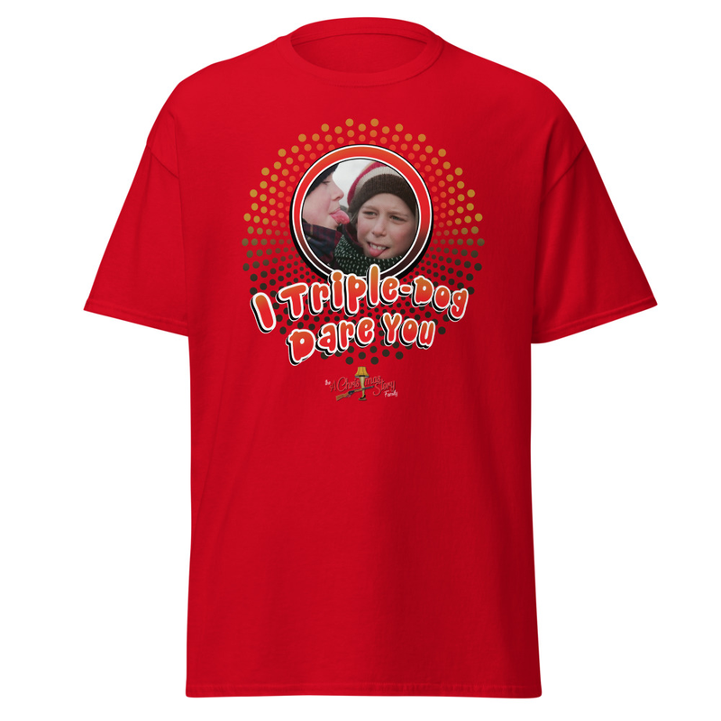 I Triple-Dog Dare You T-Shirt | A Christmas Story Family™ – XL, Red