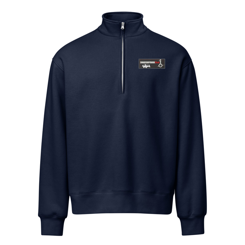 Unisex half-zip pullover