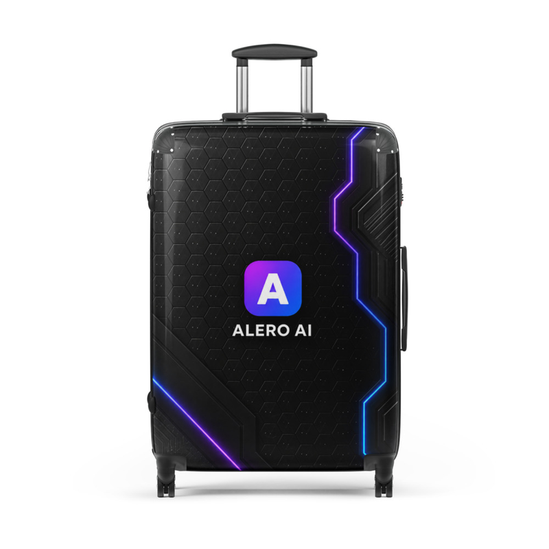 Alero AI Hard-shell suitcase – Large, Black