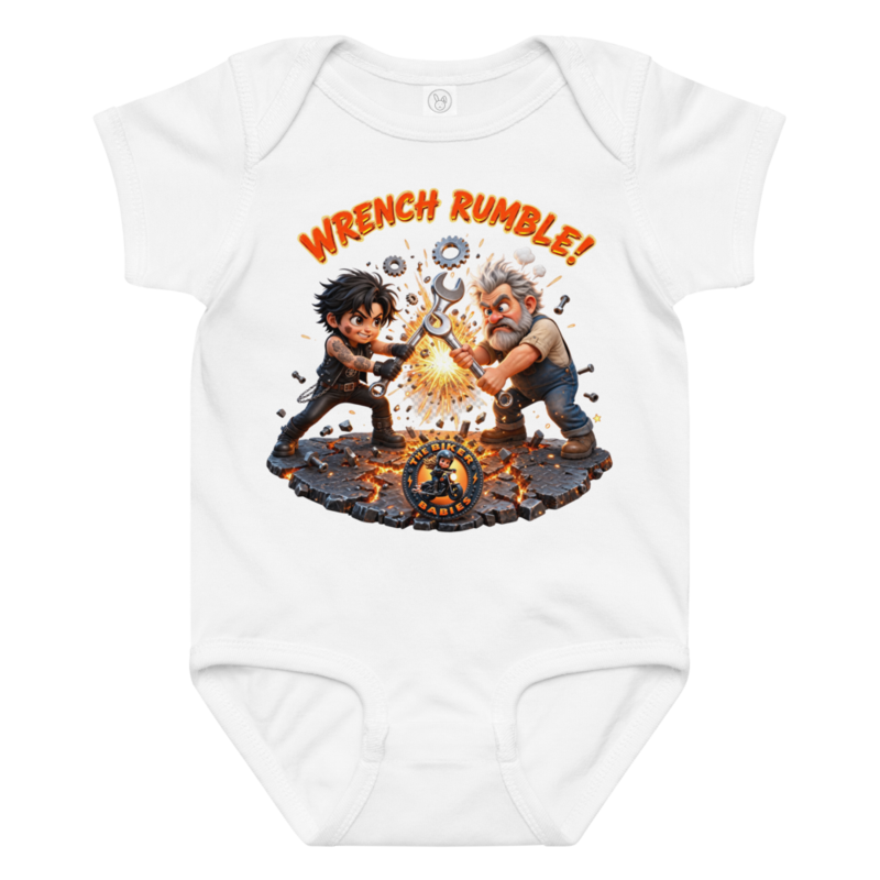 Wrench Rumble Baby Grow
