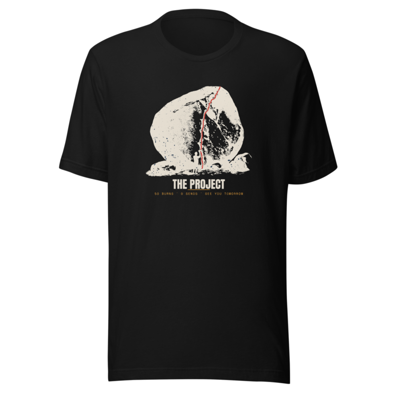 The Project Tee mockup
