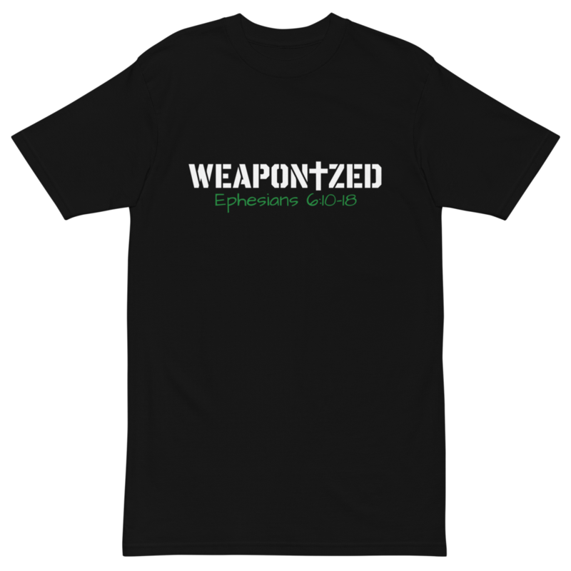 Weaponized Men’s premium heavyweight tee