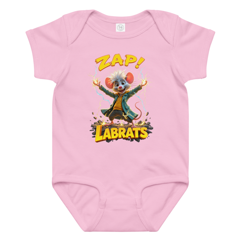 Ziggy Zappertail Zap Baby Grow