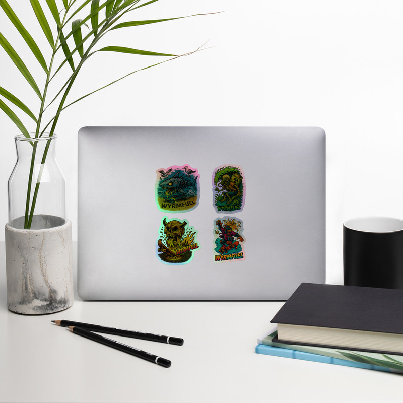 Holographic Stickers Set 2 Holographic Sticker