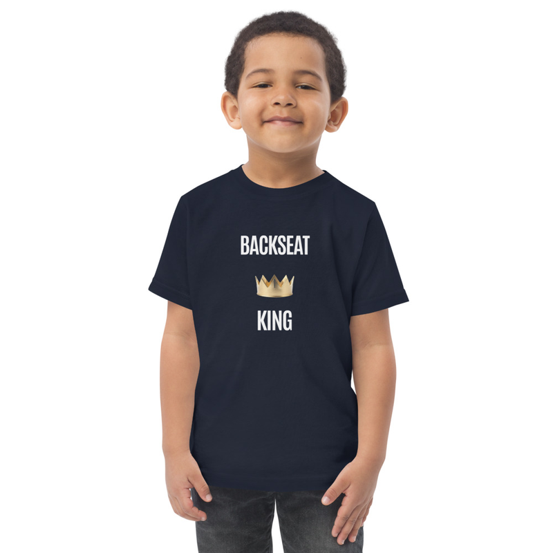 Back seat king T shirt – 2, Navy