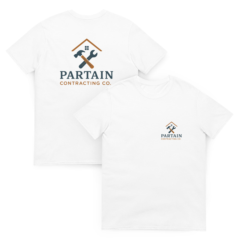 Partain Signature Tee – XS, White