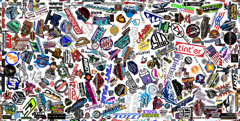 Sticker Bomb Mouse Pad - 36in x 18in thumbnail 2