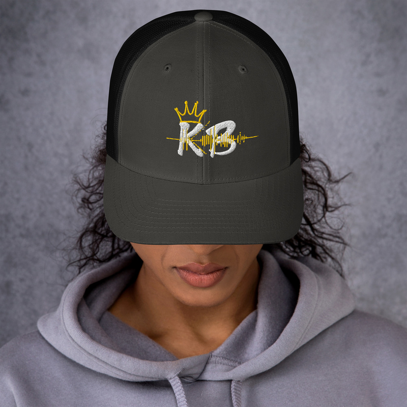 KB Delivery Truck Hat – One size, Charcoal/ Black