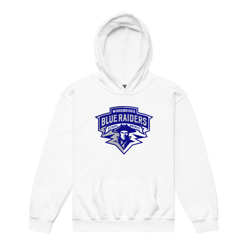 Woodbridge Youth heavy blend hoodie – XL, White