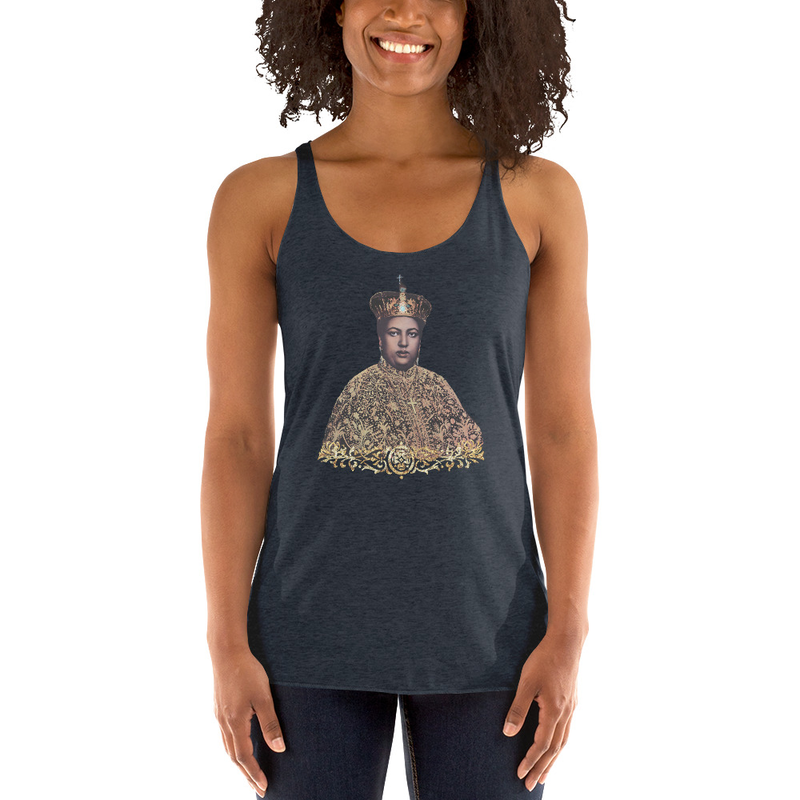 Empress Menen Women's Racerback Tank – XS, Vintage Navy