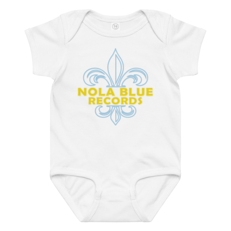 Nola Blue Records Onesie