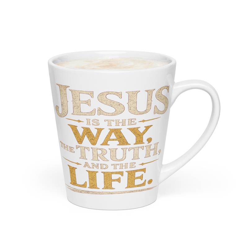 Jesus is the Way Latte mug