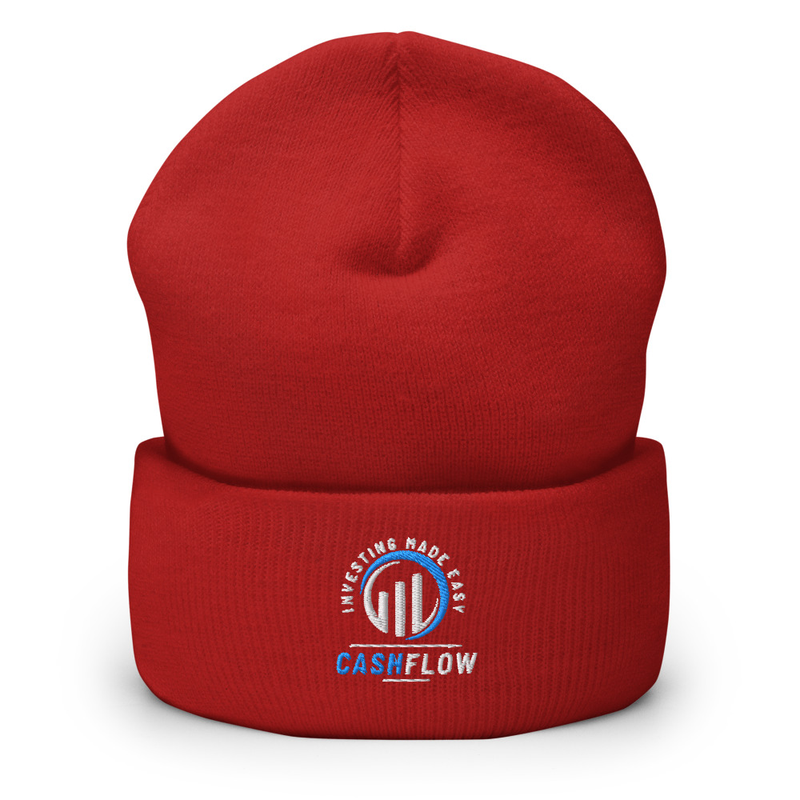 Cashflow Beanie v.1 – One size, Red
