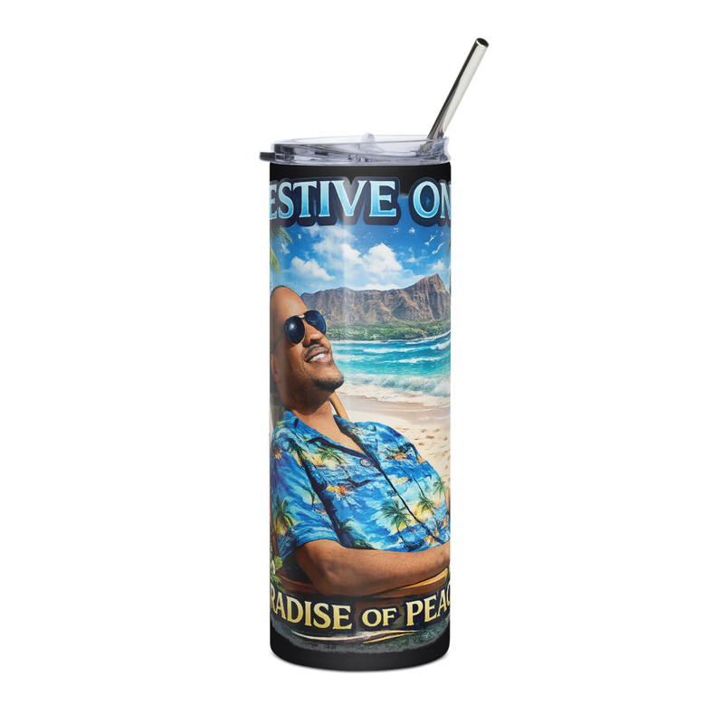 Paradise of Peace Stainless Steel Tumbler