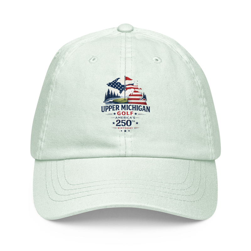 UP Golf # 7 Pastel baseball hat – One size, Pastel Mint