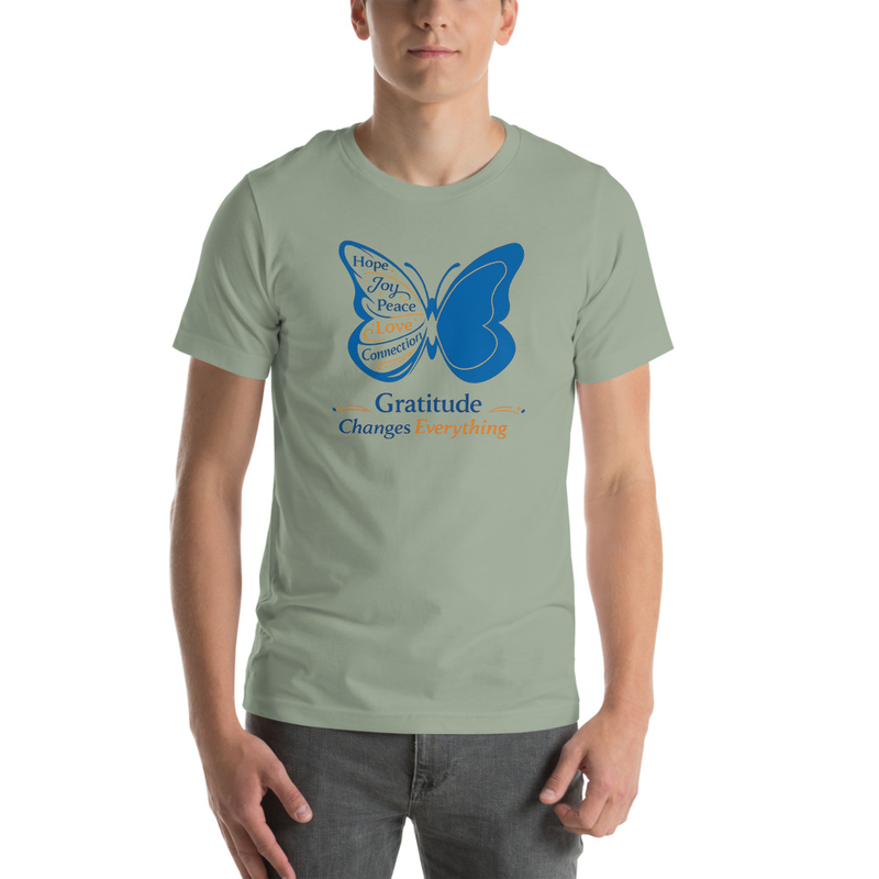 Gratitude Changes Butterfly 2026 – XS, Sage