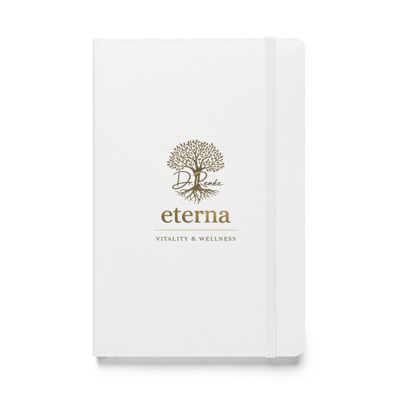 Eterna Hardcover Notebook – 5.5″×8.5″, White