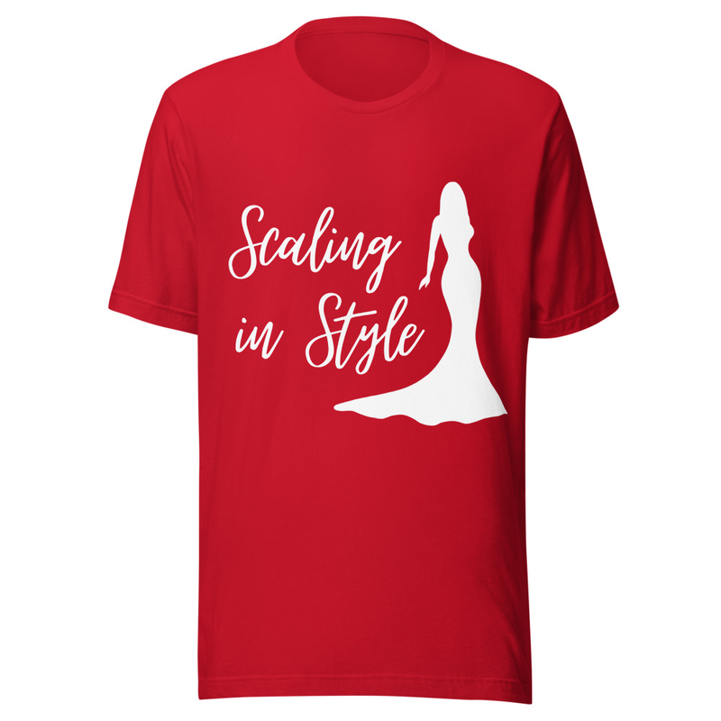 Scaling in Style - Midnight Tone – XS, Red