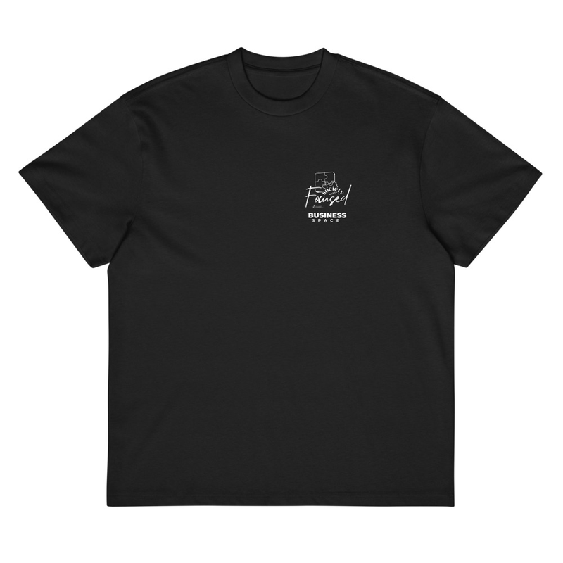 "Smart Work Pays Off" Heavyweight Box T-Shirt