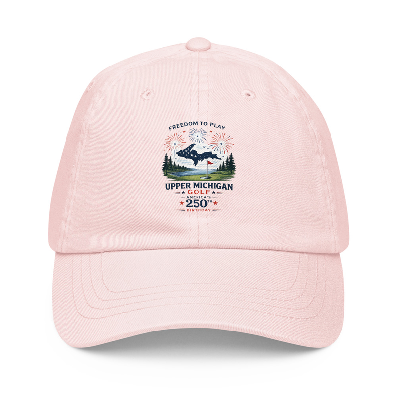 UP Golf 250 #2 Pastel baseball hat – One size, Pastel Pink