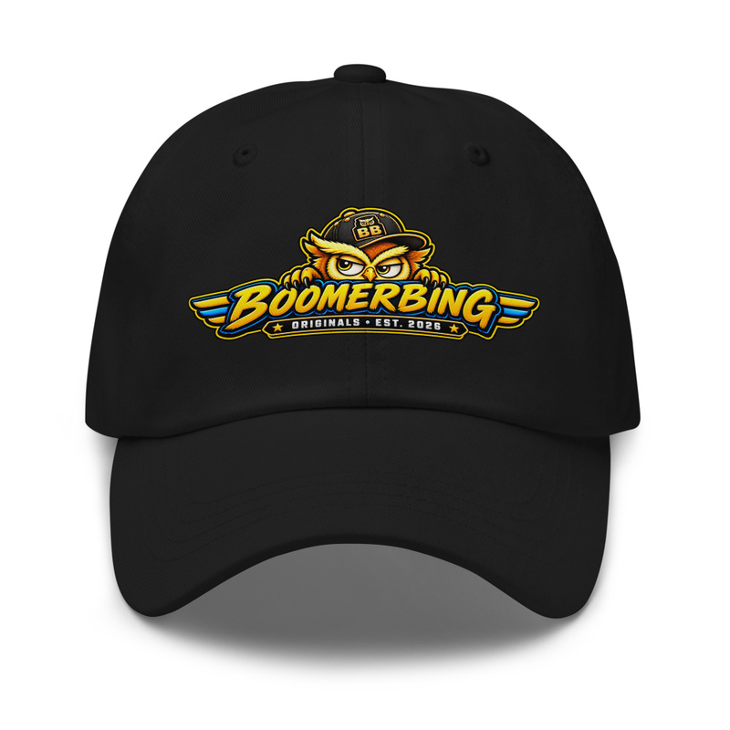 Signature Dad Hat — BOOMERBING™ SIGNATURE COLLECTION