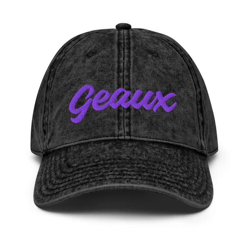 Bayou Traditions 'Geaux' Vintage Cap