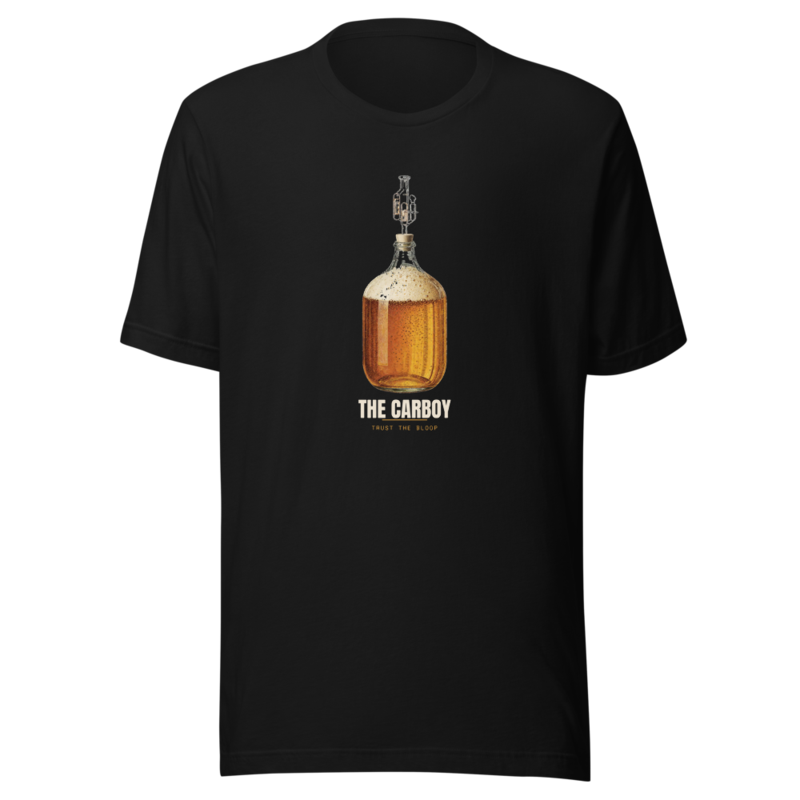 The Carboy Tee mockup