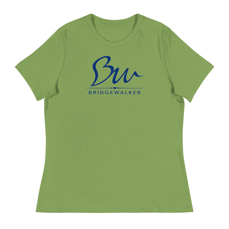 BridgeWalker Women’s Relaxed Tee; Own Asphalt Edition – 3XL, Leaf