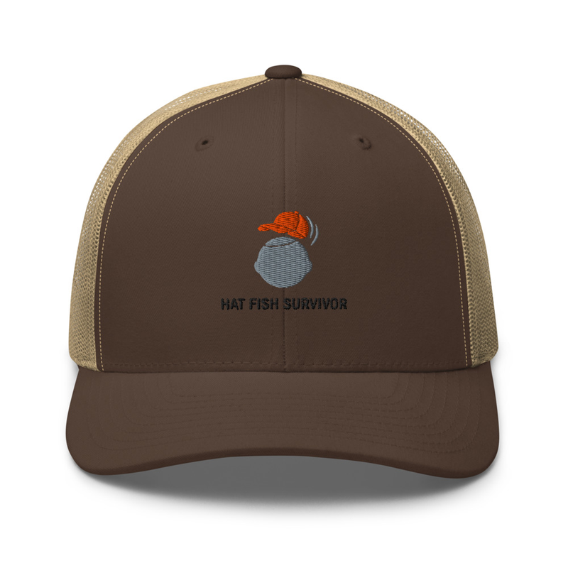 Trucker Cap – One size, Brown/ Khaki