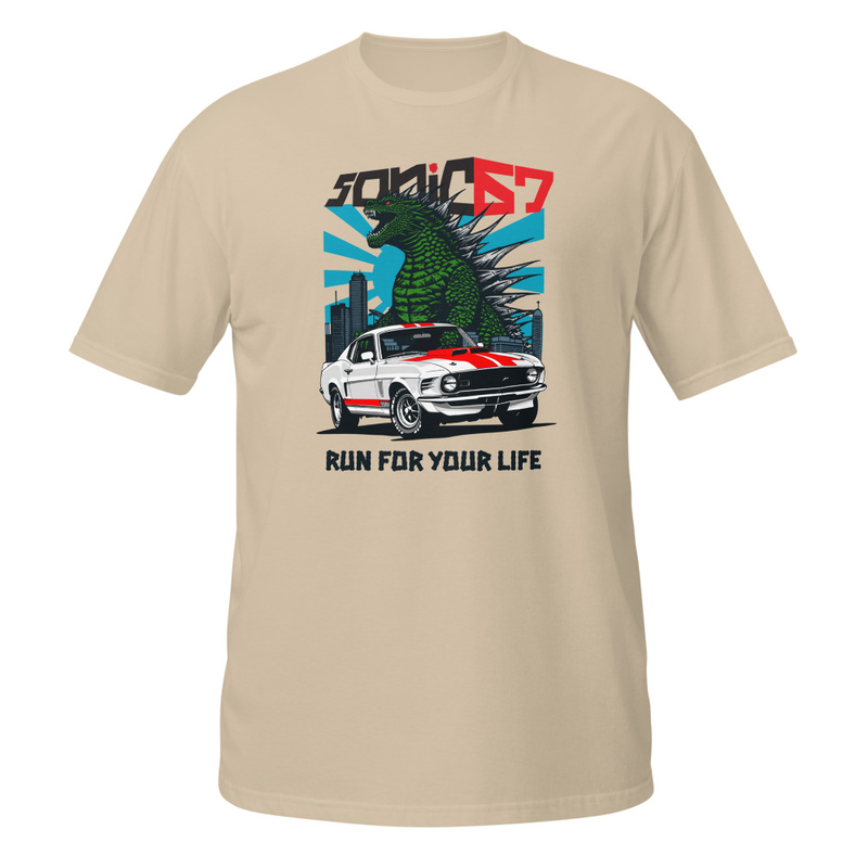 Sonic 67 Mustang Lizard Short-Sleeve Unisex T-Shirt