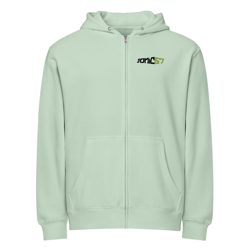 Sonic 67-Lizard-Premium full zip hoodie