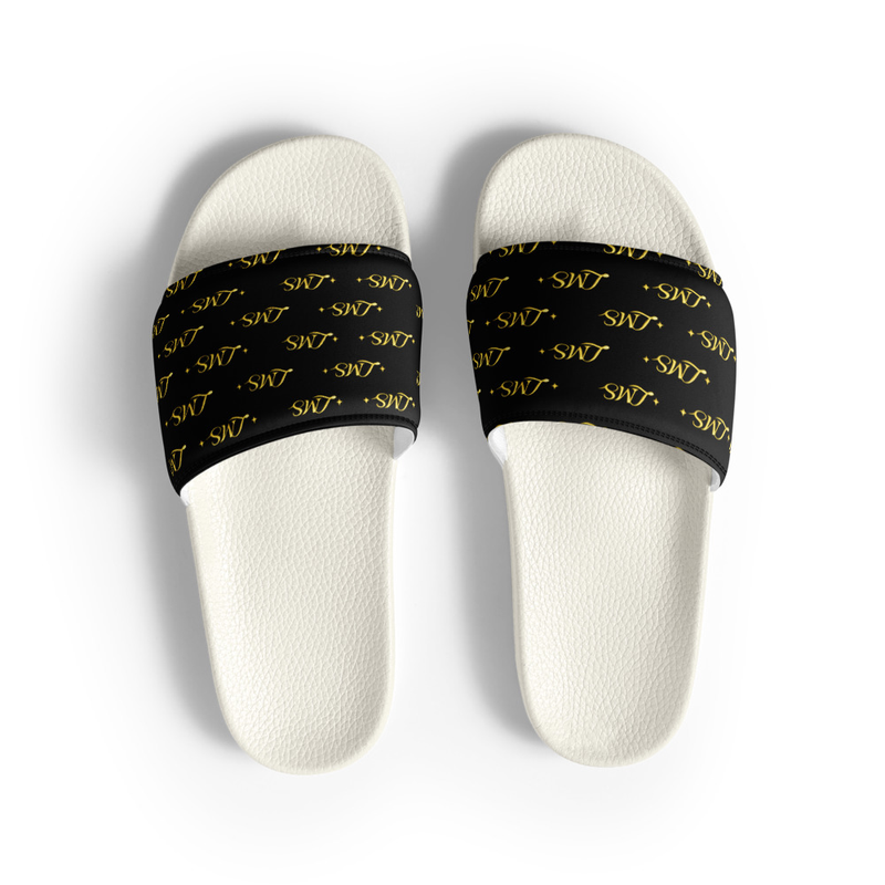 LMS White Bottom Men’s Slides