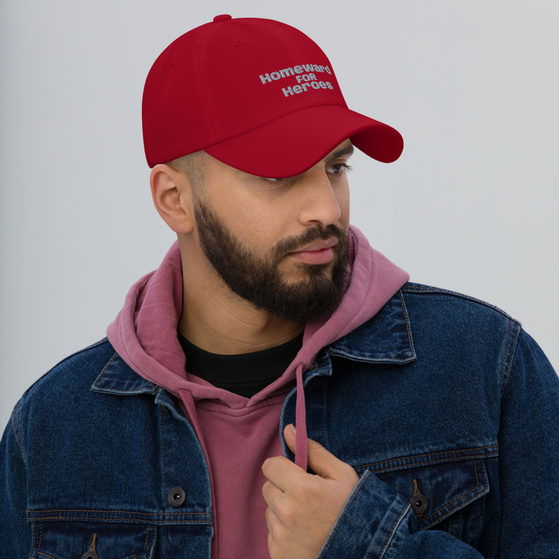 Dad hat – One size, Cranberry