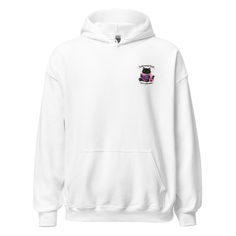Introverted but adorable Snaggletooth Hoodie – Image 7