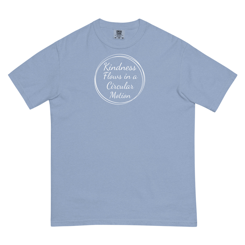 Kindness Flows Unisex heavyweight tee