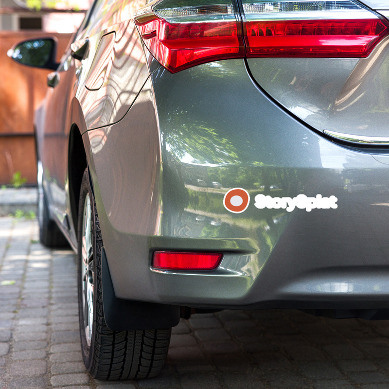 Bubble-free stickers