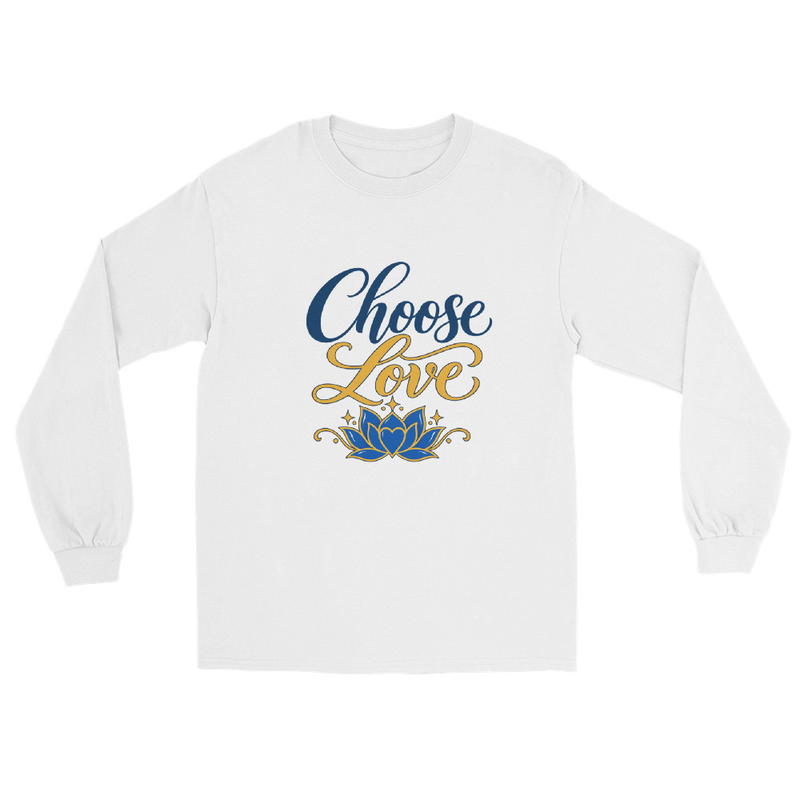 Choose Love Men’s Long Sleeve Shirt
