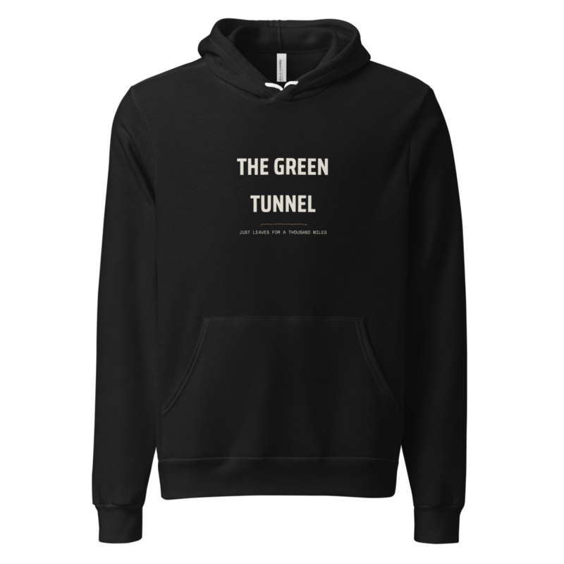 THE GREEN TUNNEL Hoodie mockup