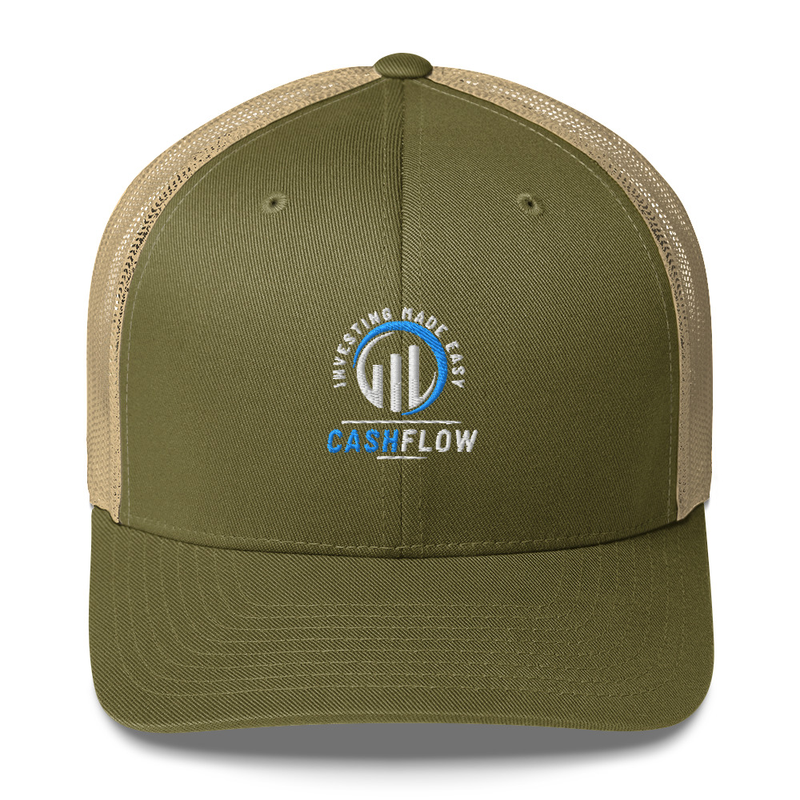 Cashflow Investing Inc Hat v.1 – One size, Moss/ Khaki