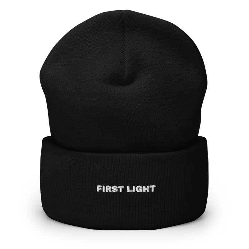 FIRST LIGHT CLUB Beanie mockup