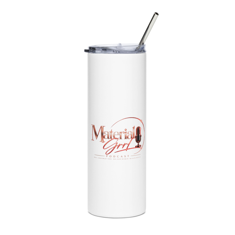Material Grrl On the Go Stainless Steel Tumbler