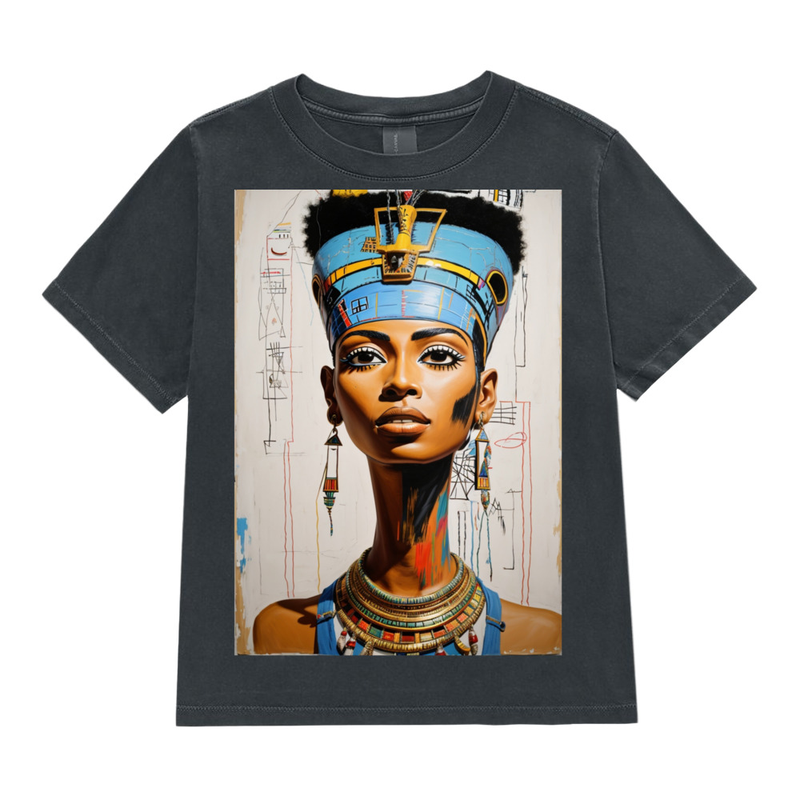 SEE//YOURSELF//THERE- Women's Heavyweight Garment Dye Tee
