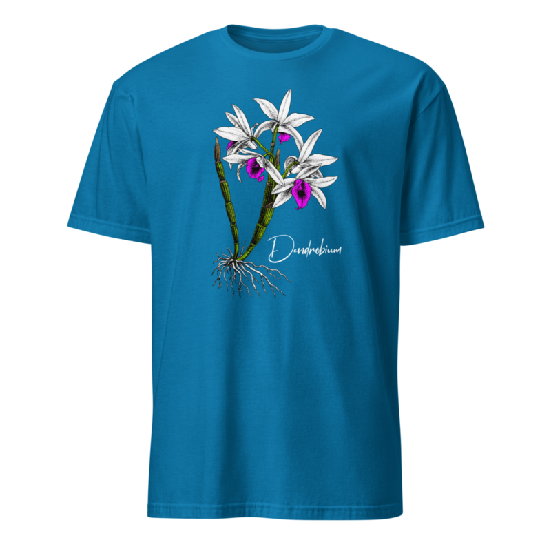 Dendrobium v1 Shirt – S, Sapphire