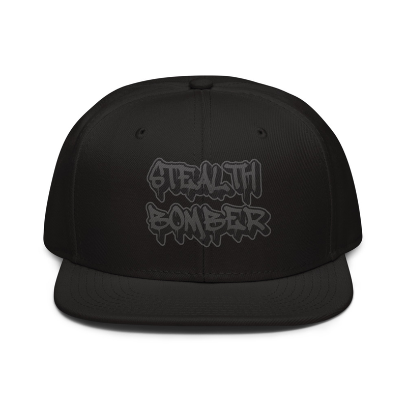 TAGGA STEALTH BOMBER Shadow Snapback Hat