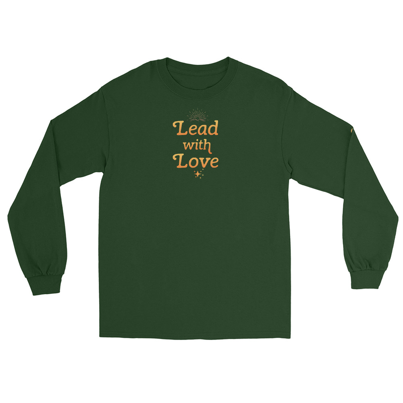 Lead with Love Men’s Long Sleeve T-Shirt